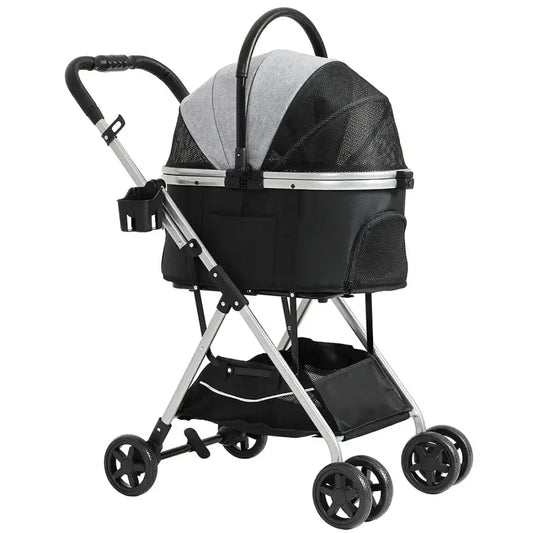 Pet Stroller Premium 3-in-1 | Fashionsarah.com