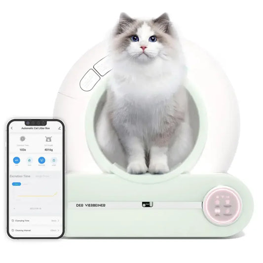Automatic Self Cleaning Cat Litter Box 65L App Control | Fashionsarah.com