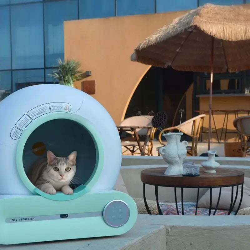 Automatic Self Cleaning Cat Litter Box 65L App Control | Fashionsarah.com