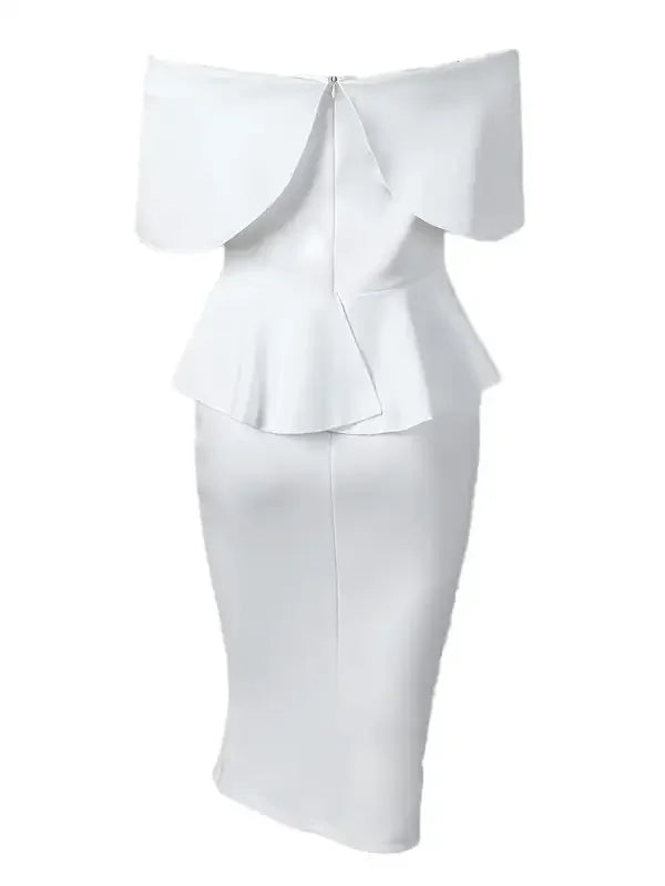 Off Shoulder Pencil Dress | Fashionsarah.com