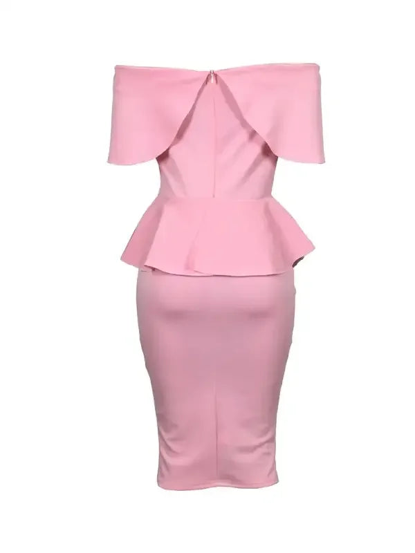 Off Shoulder Pencil Dress | Fashionsarah.com