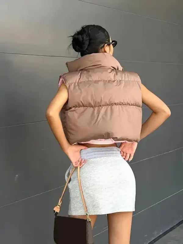 Zip Up Reversible Vests | Fashionsarah.com