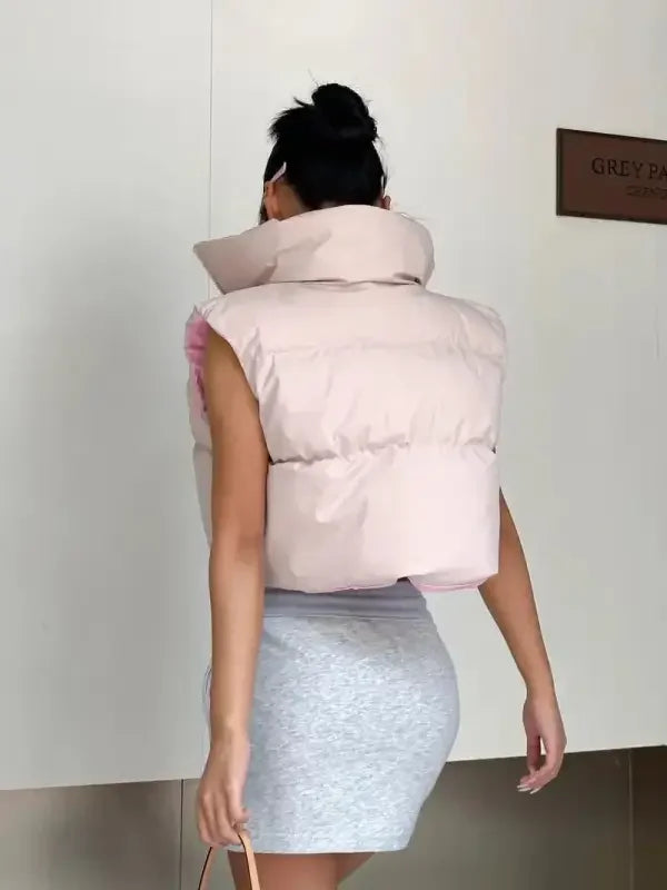 Zip Up Reversible Vests | Fashionsarah.com