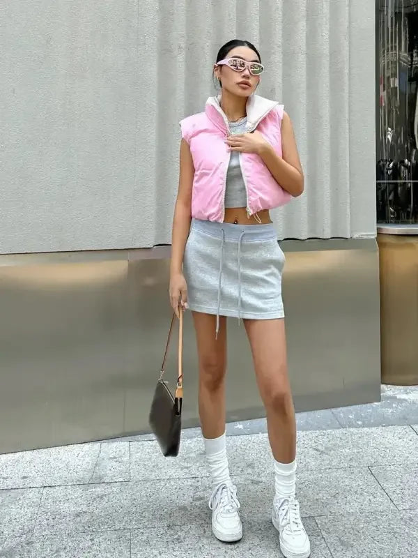 Zip Up Reversible Vests | Fashionsarah.com