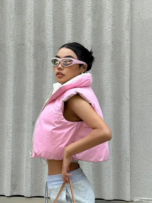 Zip Up Reversible Vests | Fashionsarah.com