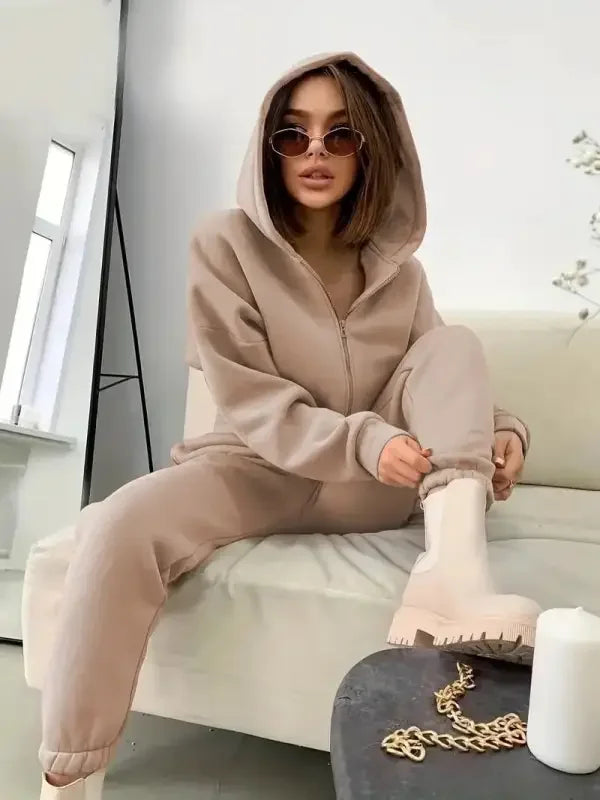 2pcs Sports Women Sweatshirt Sets | Fashionsarah.com