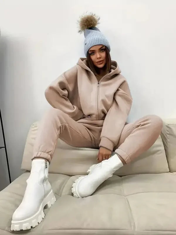 2pcs Sports Women Sweatshirt Sets | Fashionsarah.com