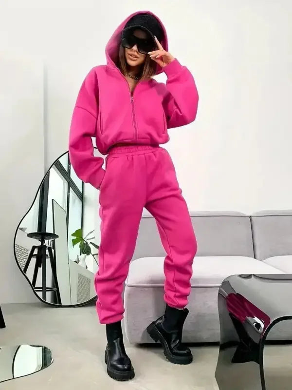 2pcs Sports Women Sweatshirt Sets | Fashionsarah.com