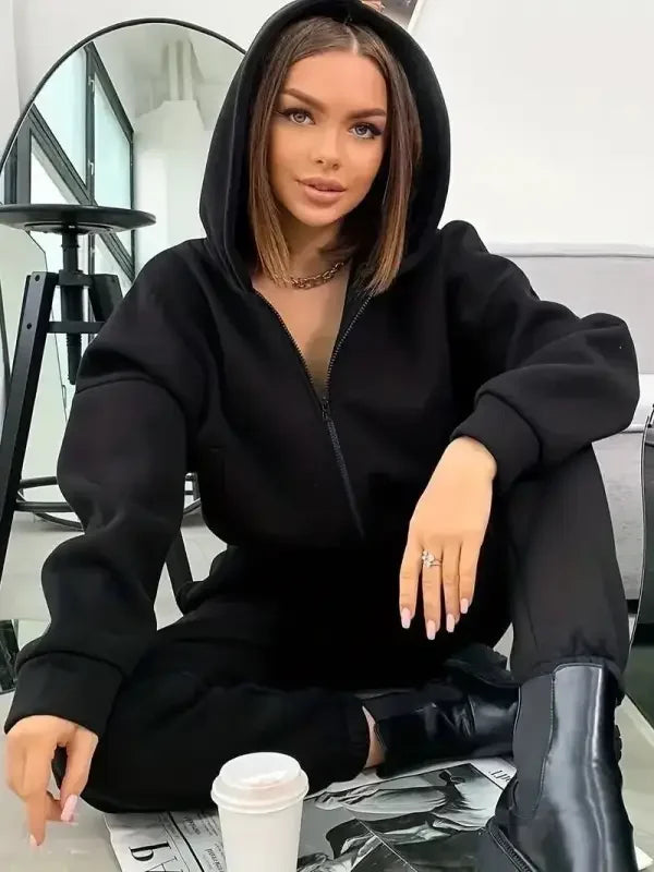 2pcs Sports Women Sweatshirt Sets | Fashionsarah.com