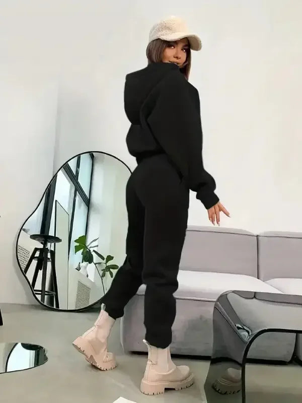 2pcs Sports Women Sweatshirt Sets | Fashionsarah.com