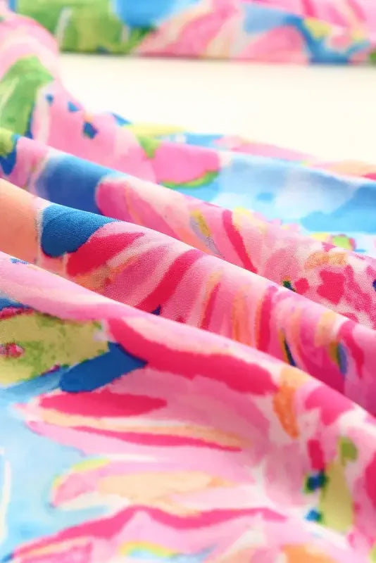 Fashionsarah.com Floral Buttoned Sheath Shirts