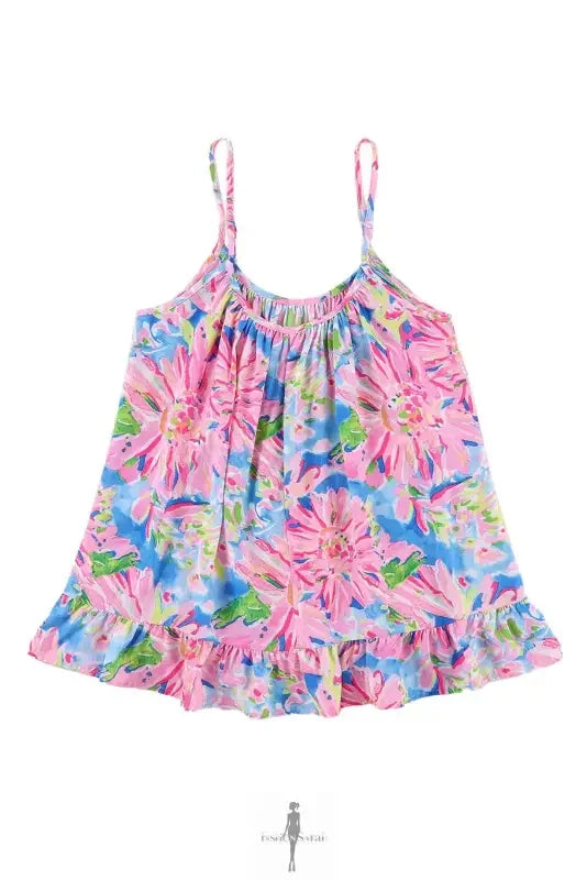 Fashionsarah.com Fashionsarah.com Pink Floral Sheath Long Sleeve Shirt