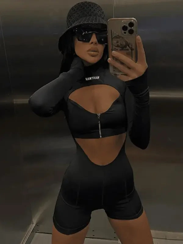 Streetwear Skinny Jumpsuit | Fashionsarah.com