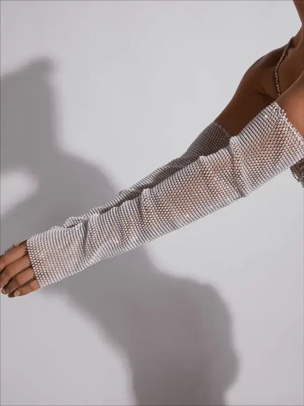 Sparkly Diamond Gloves and Socks | Fashionsarah.com