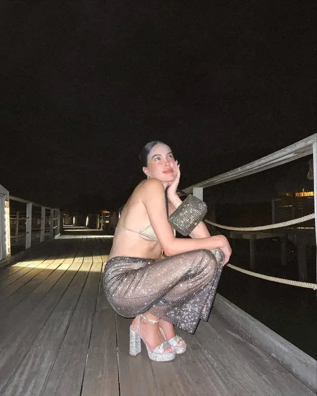 Mesh Wide Women Pants | Fashionsarah.com