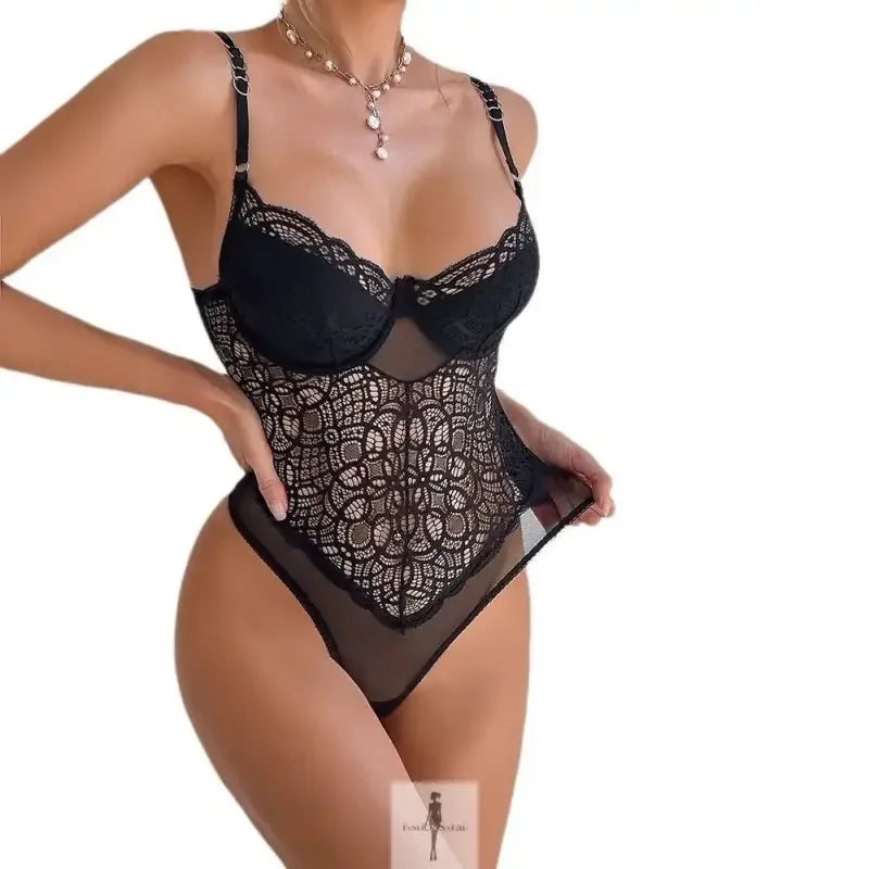 Fashionsarah.com Fashionsarah.com Transparent sexy bodysuit