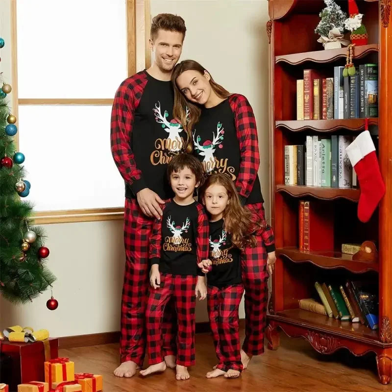 Merry Christmas Family Matching Pajamas Sets | Fashionsarah.com