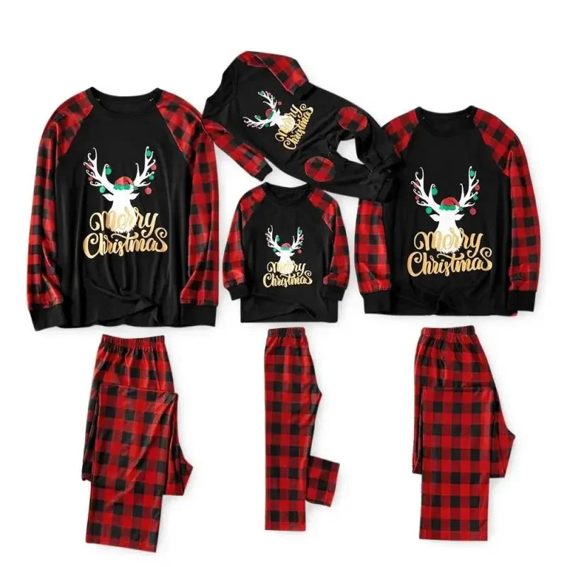 Merry Christmas Family Matching Pajamas Sets | Fashionsarah.com