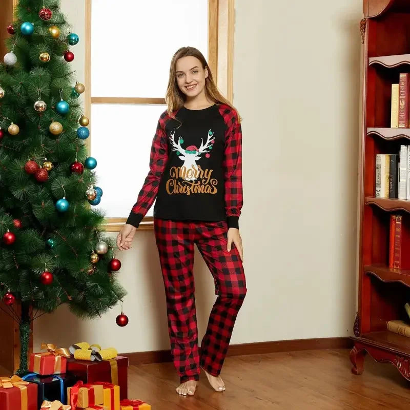 Merry Christmas Family Matching Pajamas Sets | Fashionsarah.com