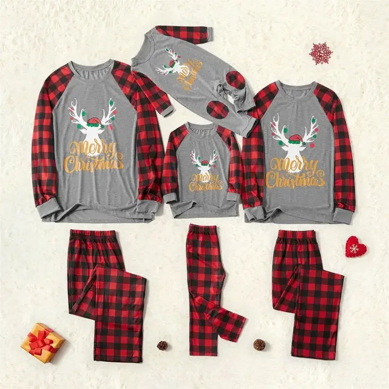 Merry Christmas Family Matching Pajamas Sets | Fashionsarah.com