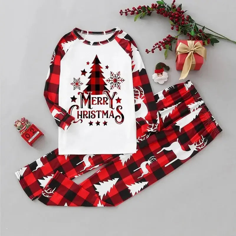 Christmas Family Matching Outfits with Dog Outfit | Fashionsarah.com
