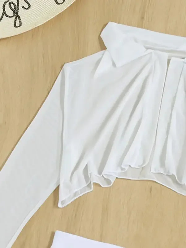 4 Pcs Halter Triangle Bikini with cover up | Fashionsarah.com