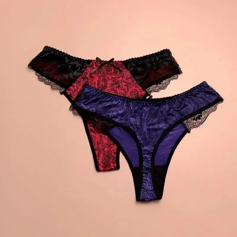 2pc/set women's lace strings | Fashionsarah.com