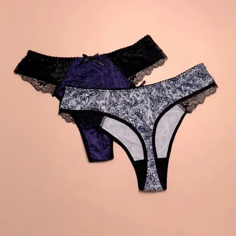 2pc/set women's lace strings | Fashionsarah.com