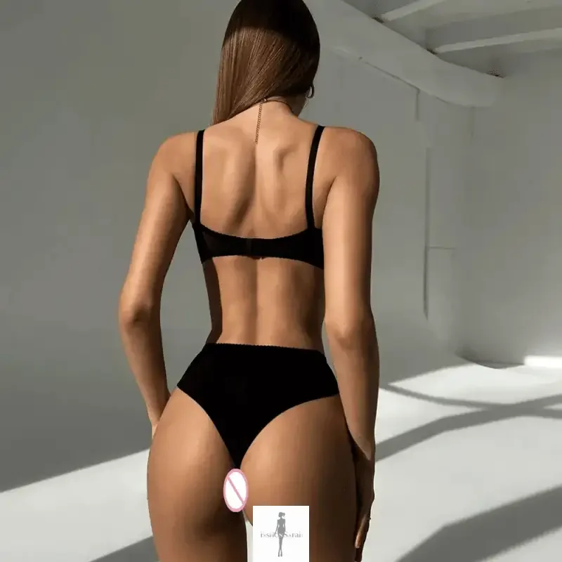 Fashionsarah.com Fashionsarah.com 2 Piece Seamless Splicing Intimate Set