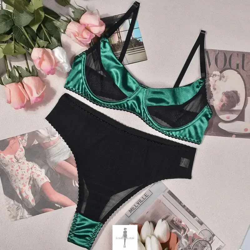 Fashionsarah.com Fashionsarah.com 2 Piece Seamless Splicing Intimate Set