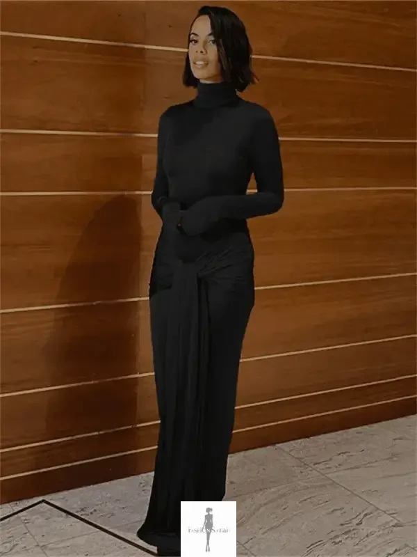 Fashionsarah.com Fashionsarah.com Women Elastic Lace Up Maxi Dress