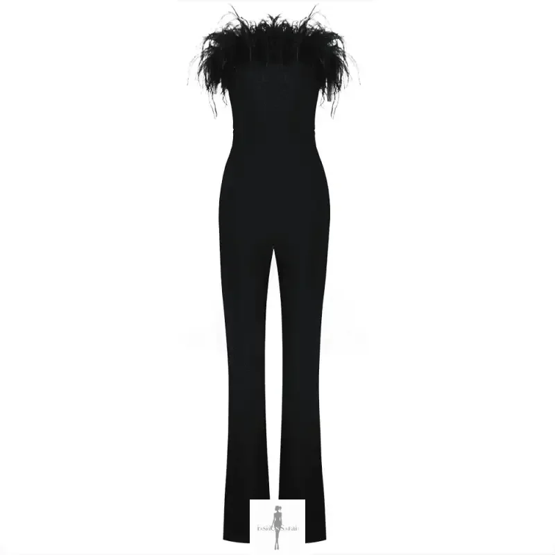 Fashionsarah.com Fashionsarah.com Strapless Bandage Jumpsuit