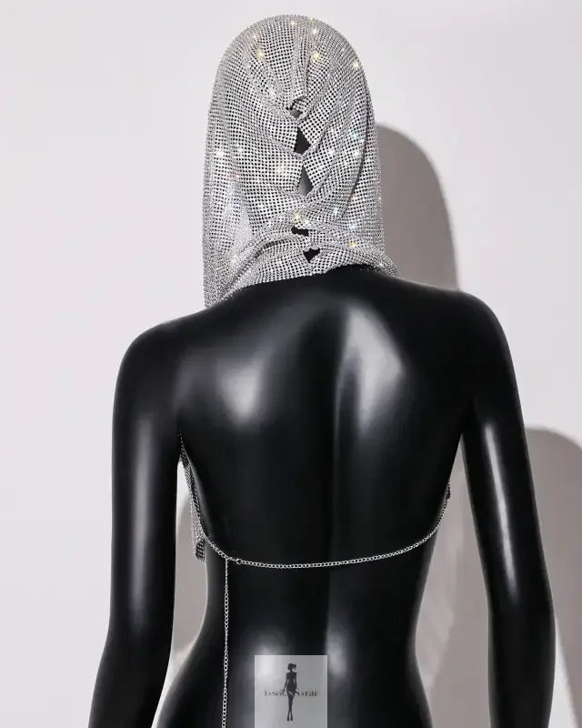 Fashionsarah.com Fashionsarah.com Mesh Shiny Rhinestone Top