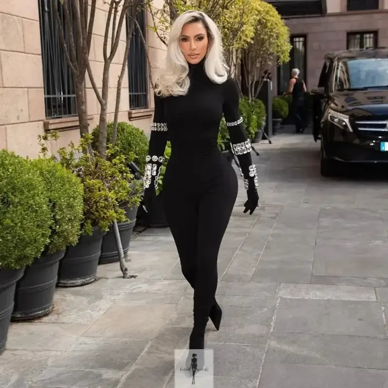 Fashionsarah.com Fashionsarah.com Celebrity Red Carpet Jumpsuit