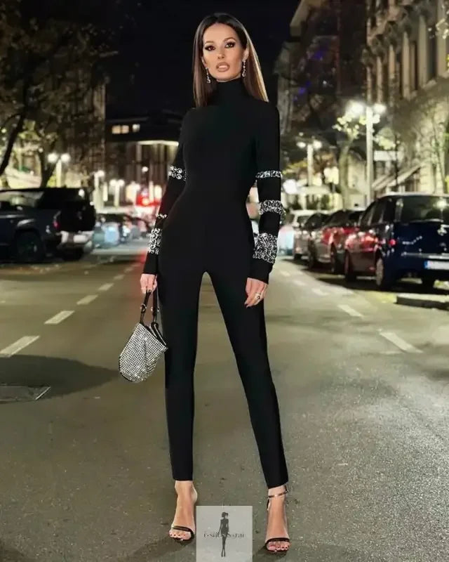 Fashionsarah.com Fashionsarah.com Celebrity Red Carpet Jumpsuit