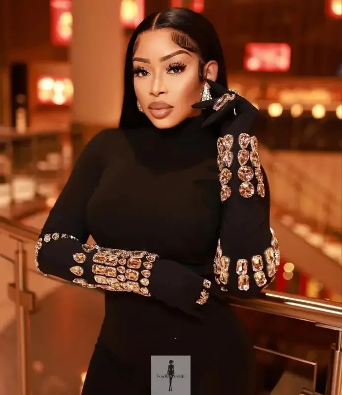 Fashionsarah.com Fashionsarah.com Celebrity Red Carpet Jumpsuit