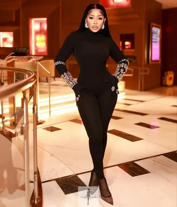 Fashionsarah.com Fashionsarah.com Celebrity Red Carpet Jumpsuit