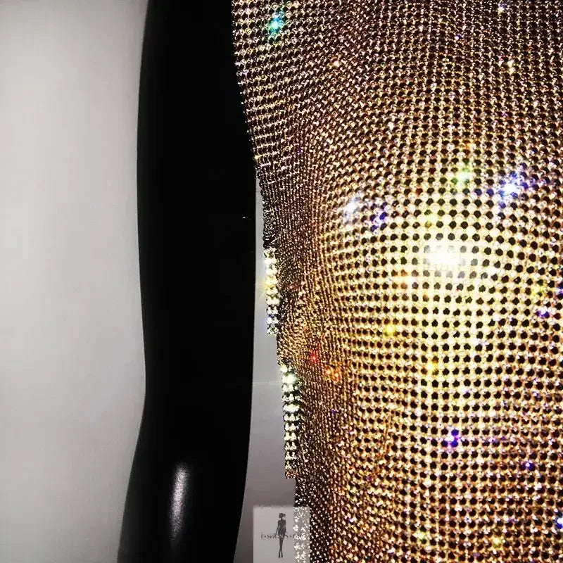 Fashionsarah.com Fashionsarah.com Turtleneck Rhinestone Women Top