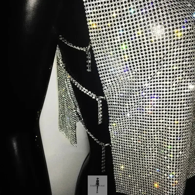 Fashionsarah.com Fashionsarah.com Turtleneck Rhinestone Women Top