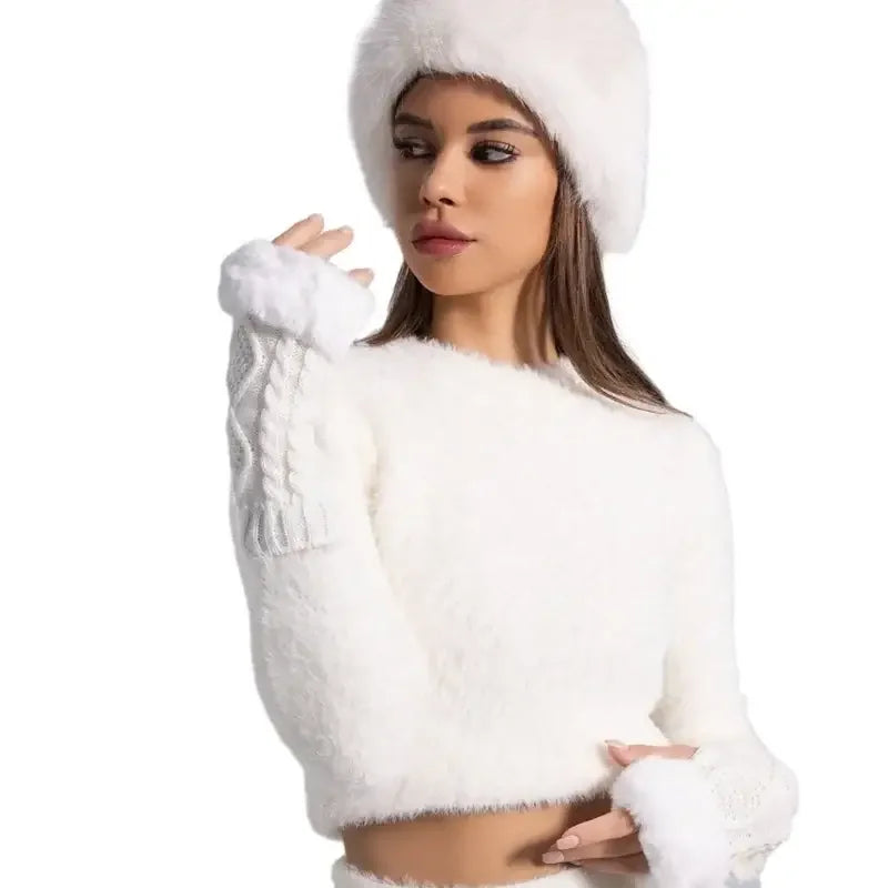 Winter Bucket Hat + Gloves | Fashionsarah.com