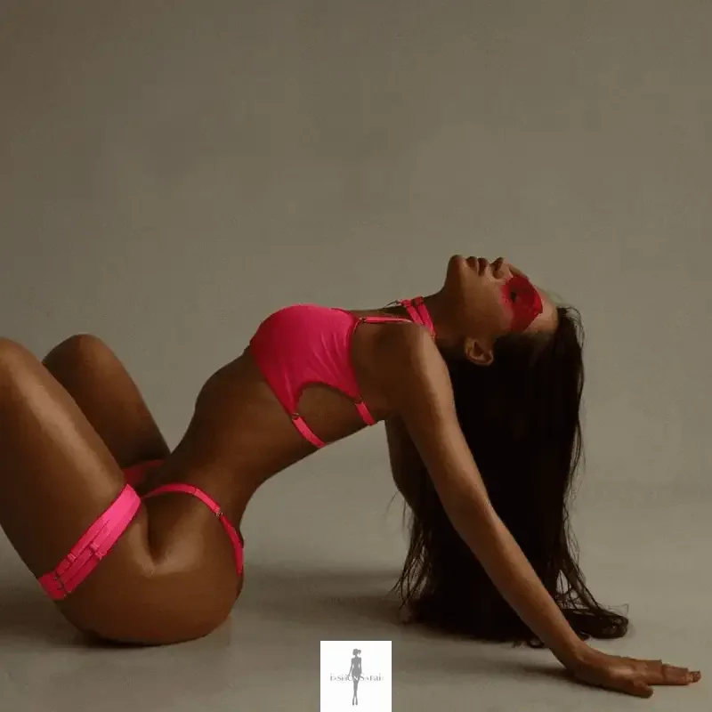 Fashionsarah.com Fashionsarah.com Mesh Elastic Wrapping Lingerie Set of 4 pcs