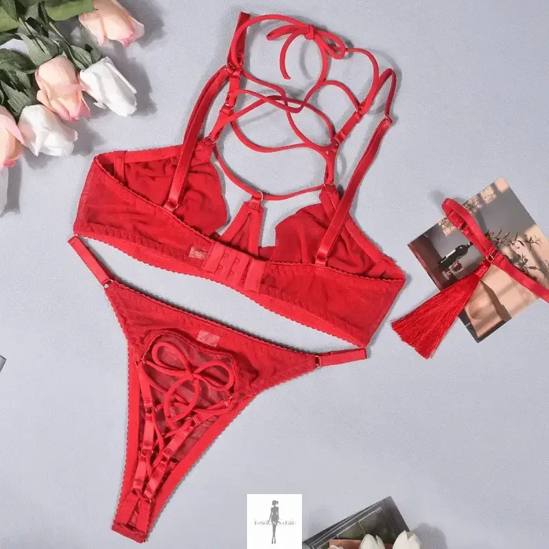 Fashionsarah.com Fashionsarah.com Red Tassels Push Up Bra Kit for Valentine's day