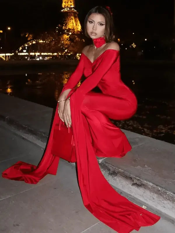 Sexy Off-shoulder Jumpsuit | Fashionsarah.com