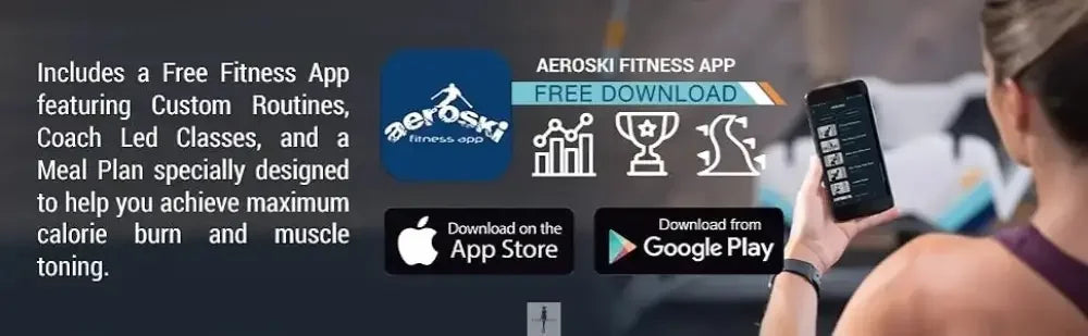 Fashionsarah.com Fashionsarah.com Aeroski 2.0 Ski Fitness Machine with Recoil Spring Resistance