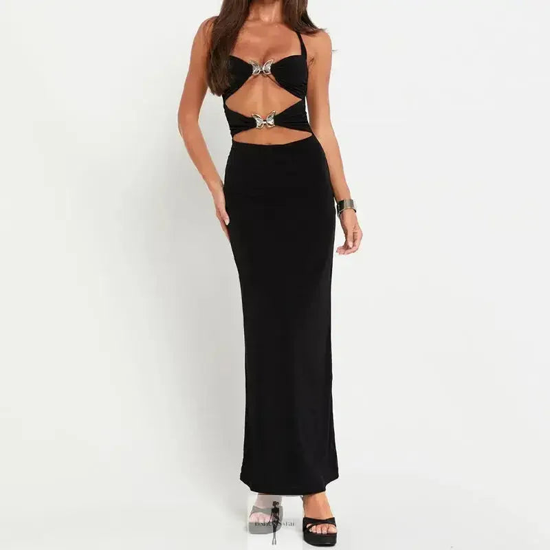 Fashionsarah.com Fashionsarah.com Summer Halter Maxi Dress