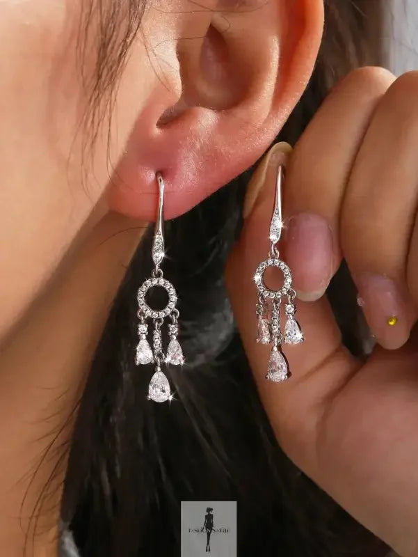 Fashionsarah.com Fashionsarah.com Rhinestone Punk Earrings