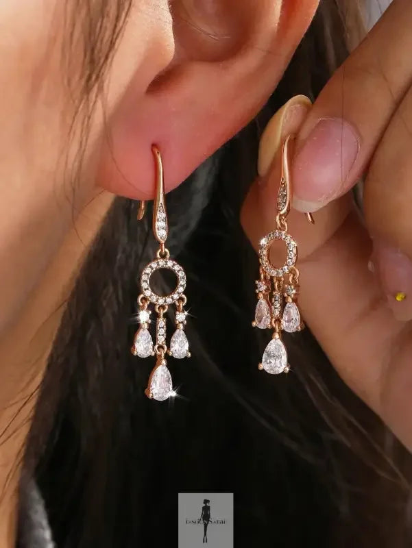 Fashionsarah.com Fashionsarah.com Rhinestone Punk Earrings