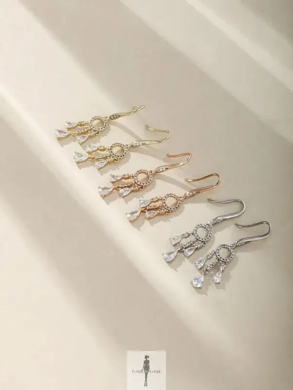 Fashionsarah.com Fashionsarah.com Rhinestone Punk Earrings