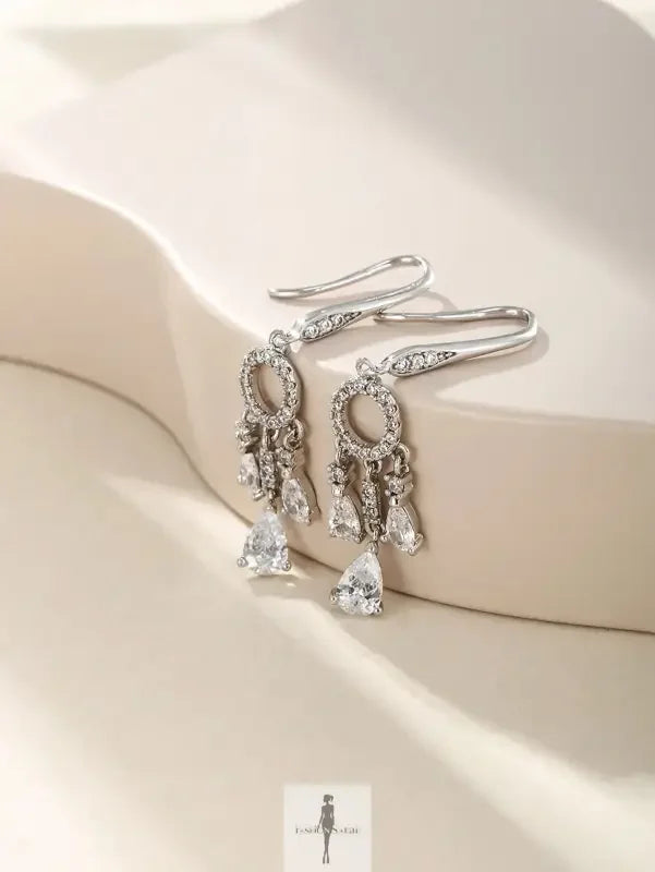 Fashionsarah.com Fashionsarah.com Rhinestone Punk Earrings