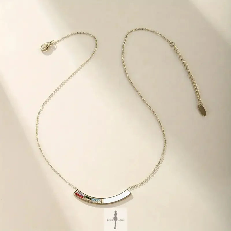 Fashionsarah.com Fashionsarah.com fashionable necklace with rhinestones